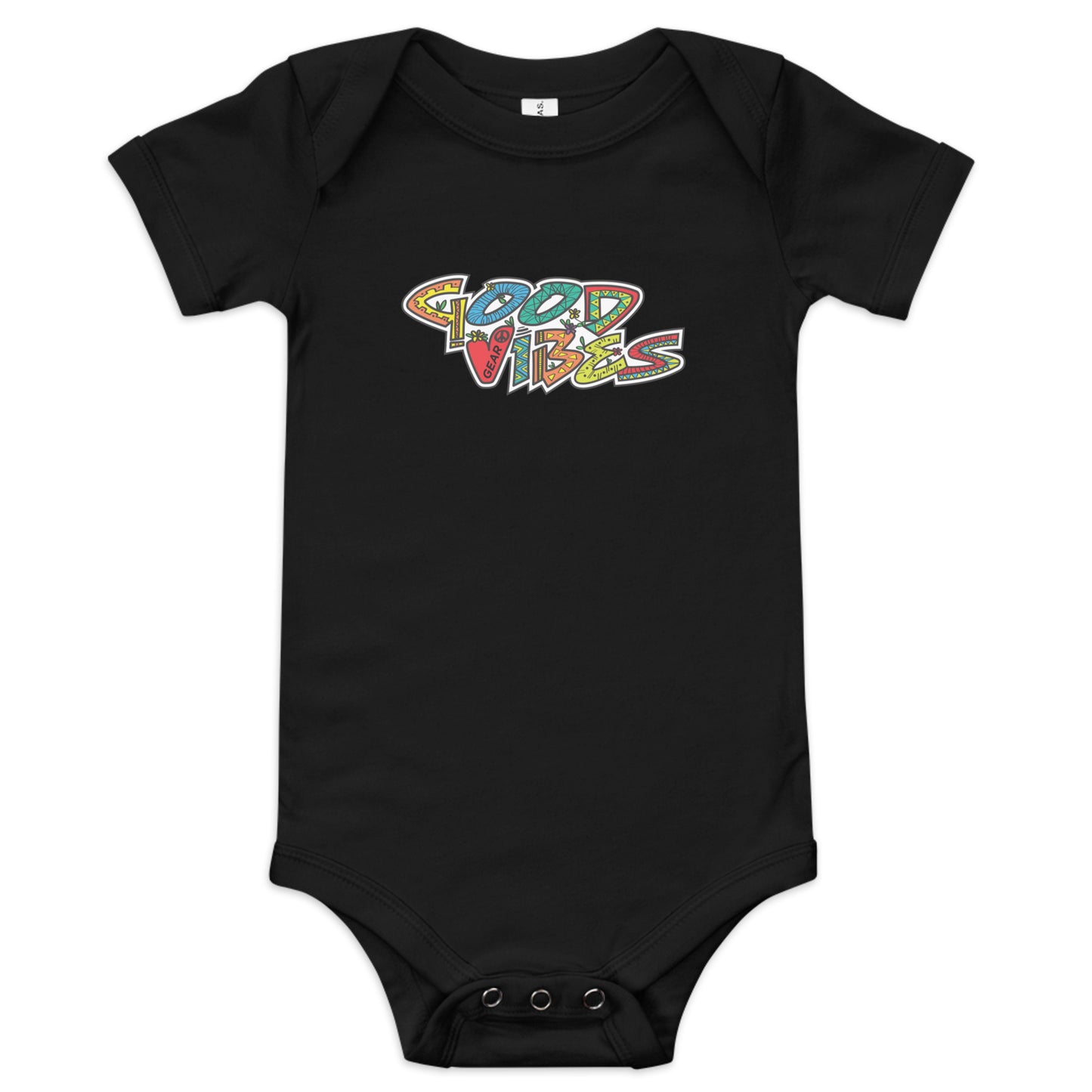 Good Vibes Gear Baby Short Sleeve Onesie