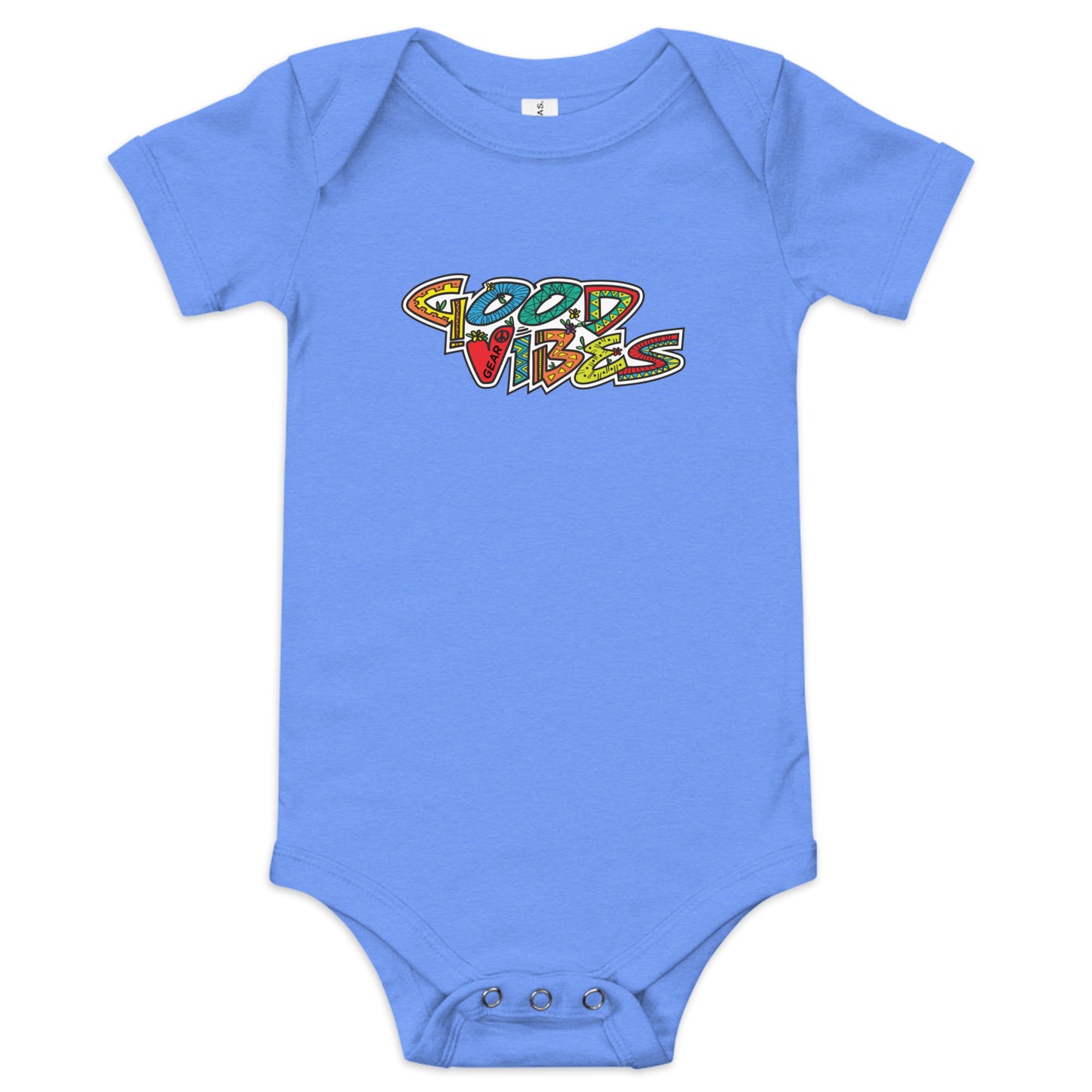 Good Vibes Gear Baby Short Sleeve Onesie