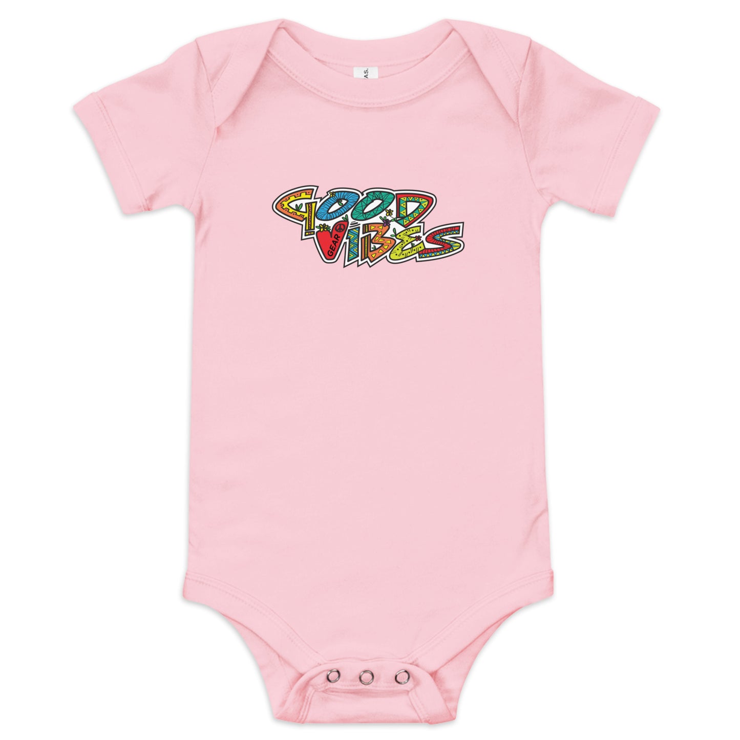 Good Vibes Gear Baby Short Sleeve Onesie