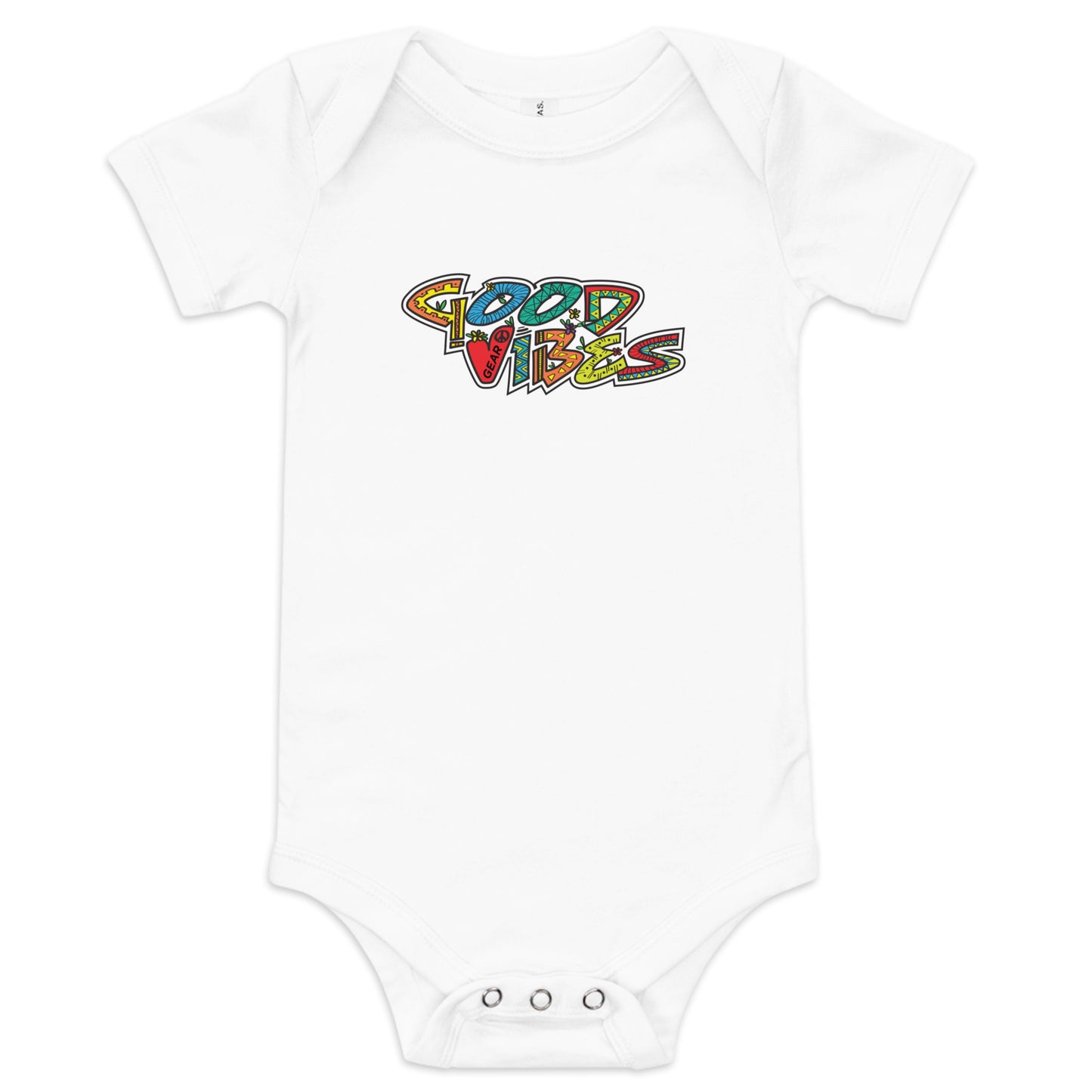 Good Vibes Gear Baby Short Sleeve Onesie