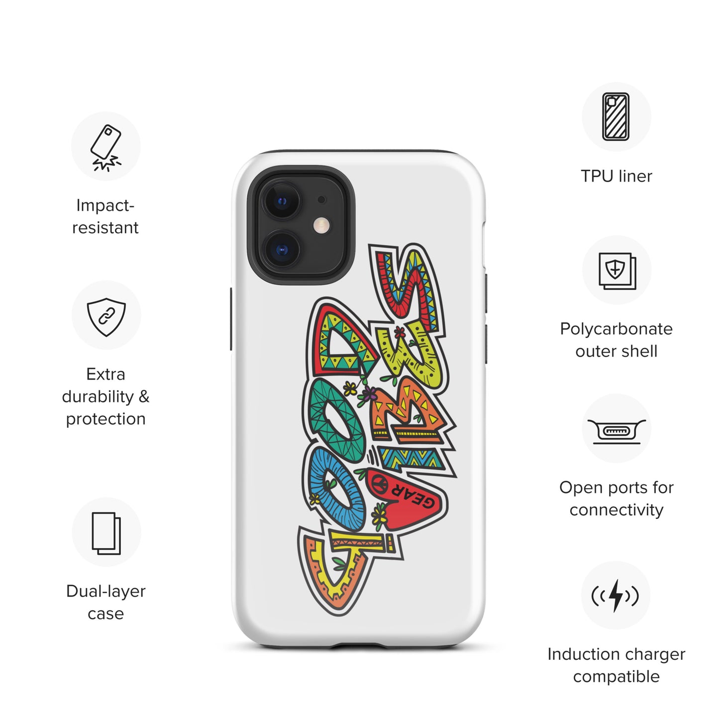 Good Vibes Gear Tough Case for iPhone®