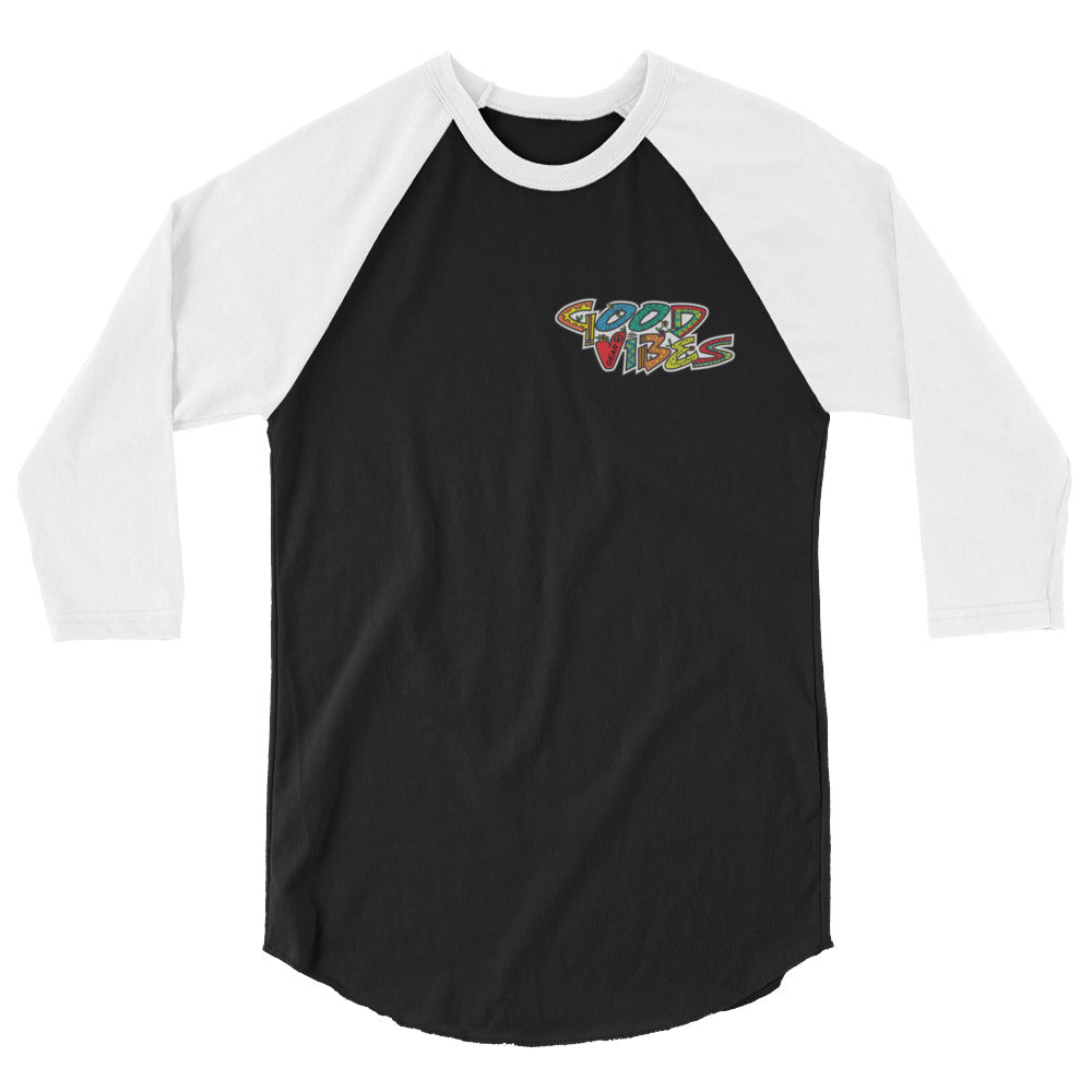 Good Vibes Gear 3/4 Sleeve Raglan Shirt