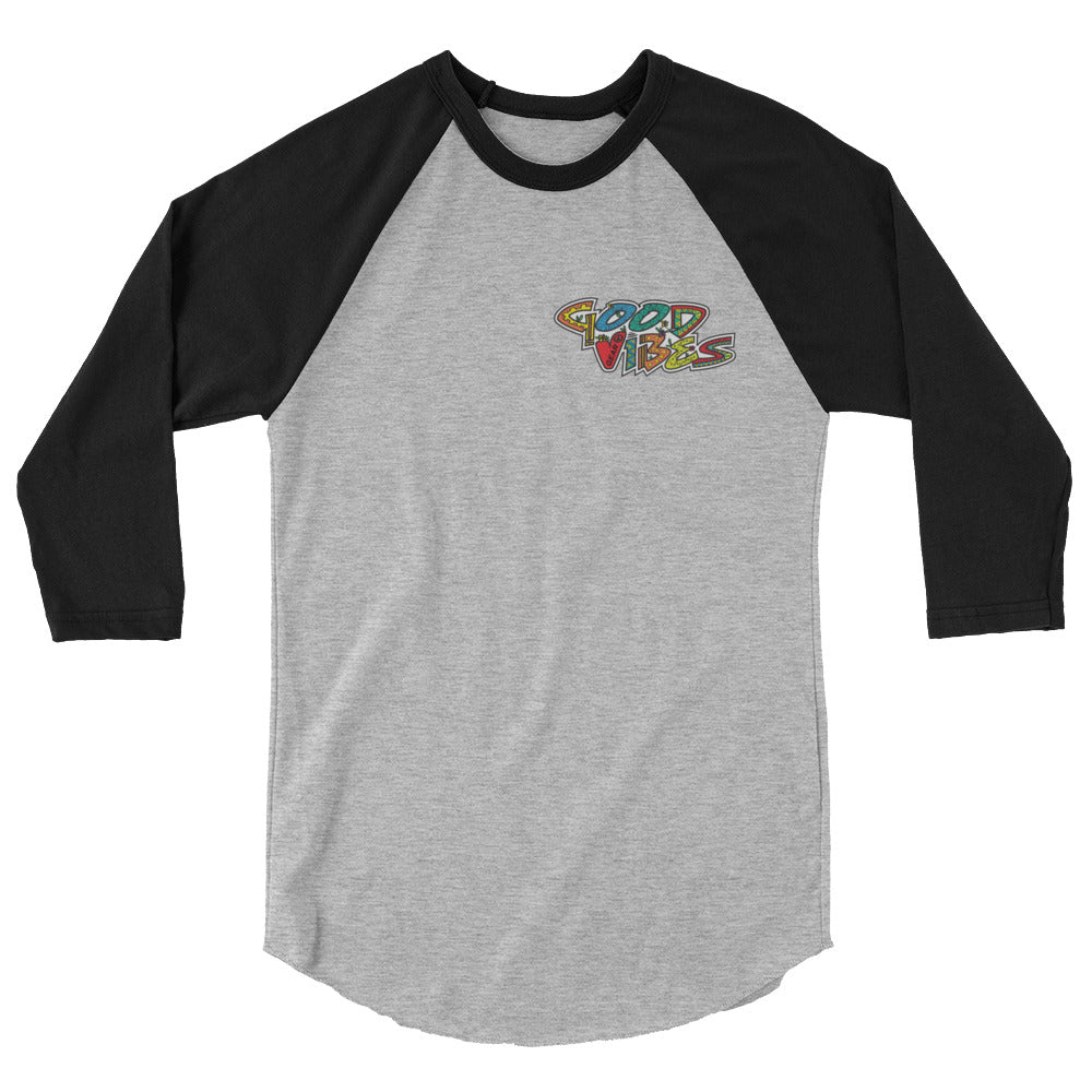 Good Vibes Gear 3/4 Sleeve Raglan Shirt