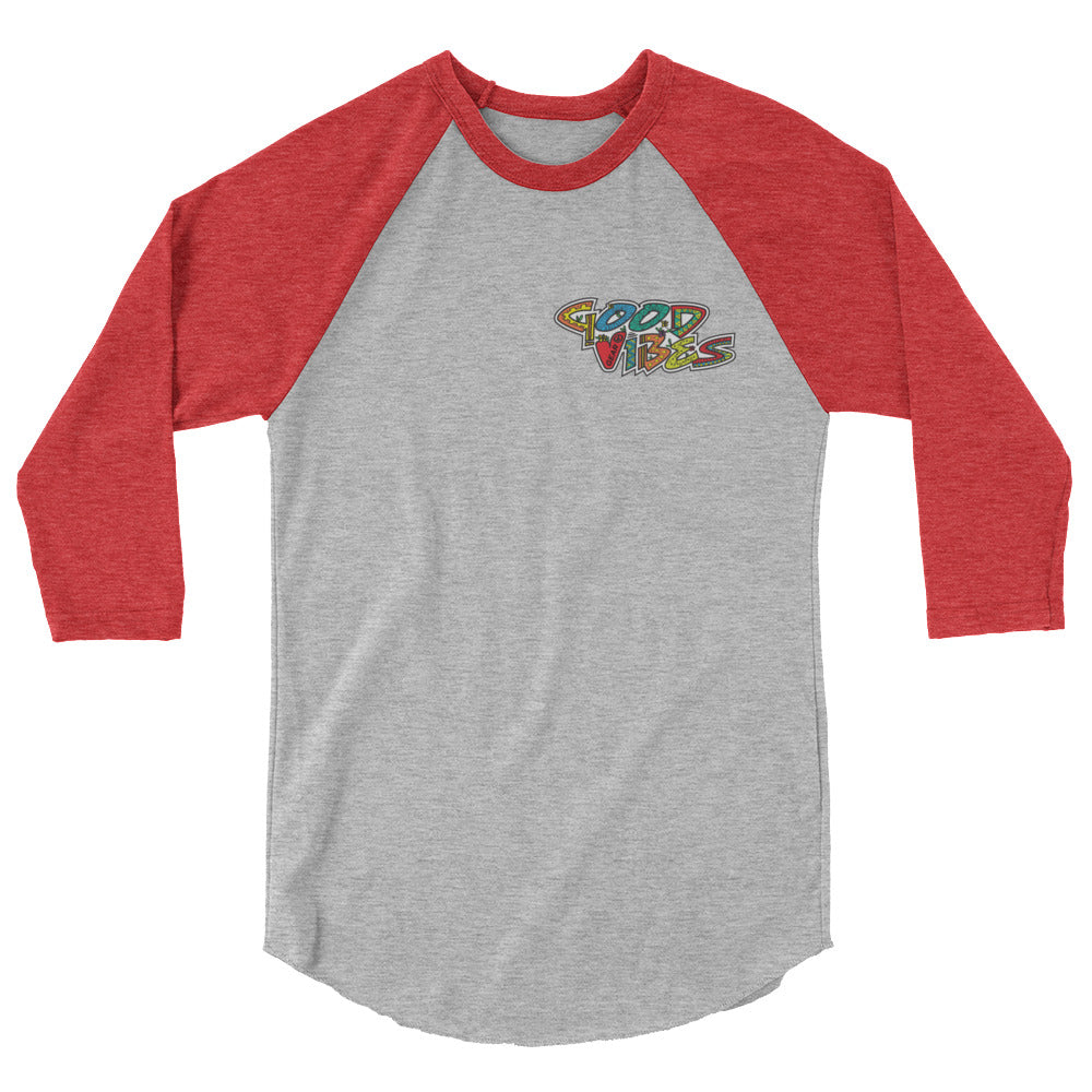 Good Vibes Gear 3/4 Sleeve Raglan Shirt