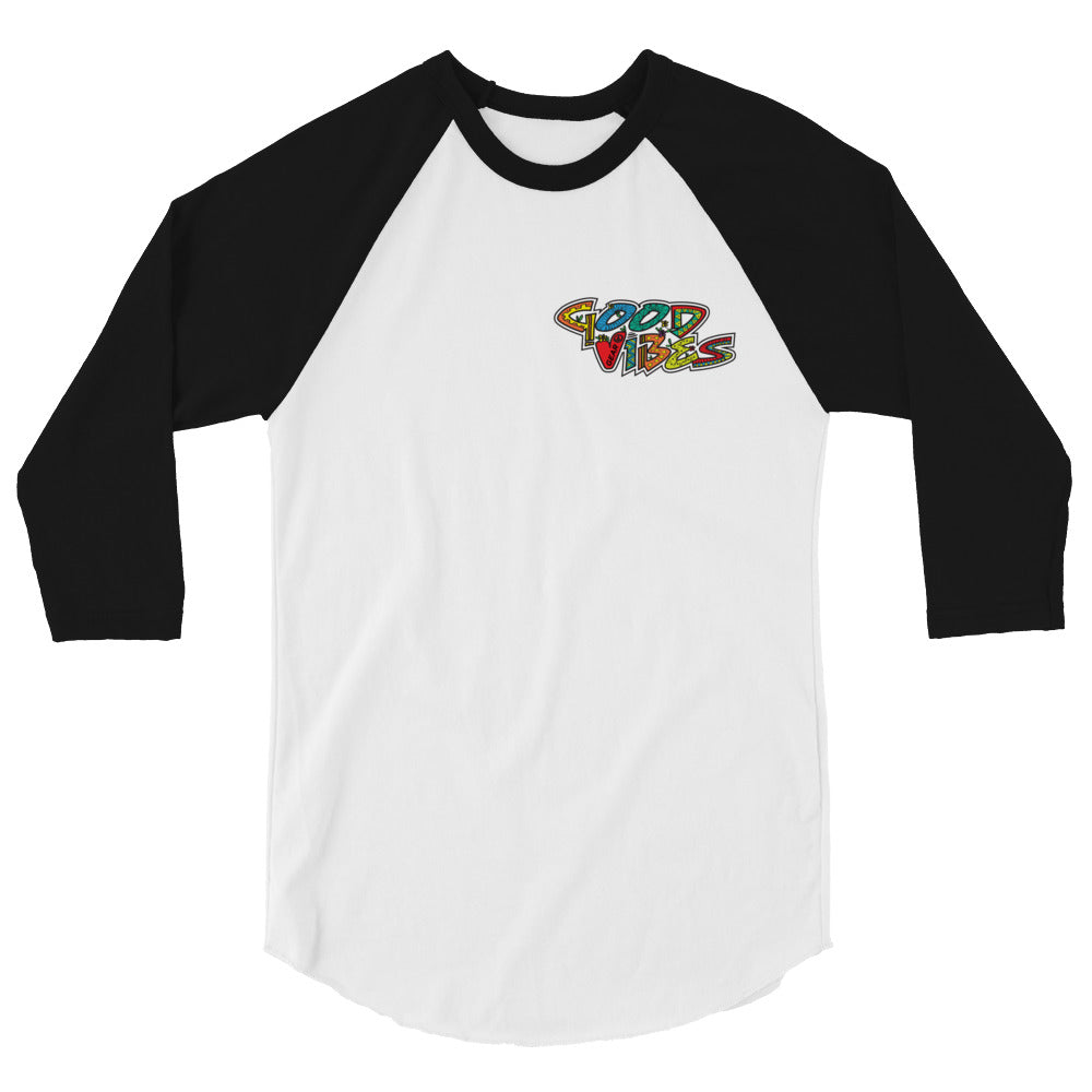 Good Vibes Gear 3/4 Sleeve Raglan Shirt