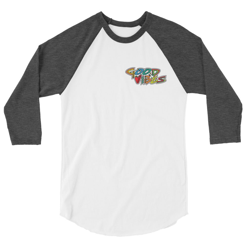 Good Vibes Gear 3/4 Sleeve Raglan Shirt