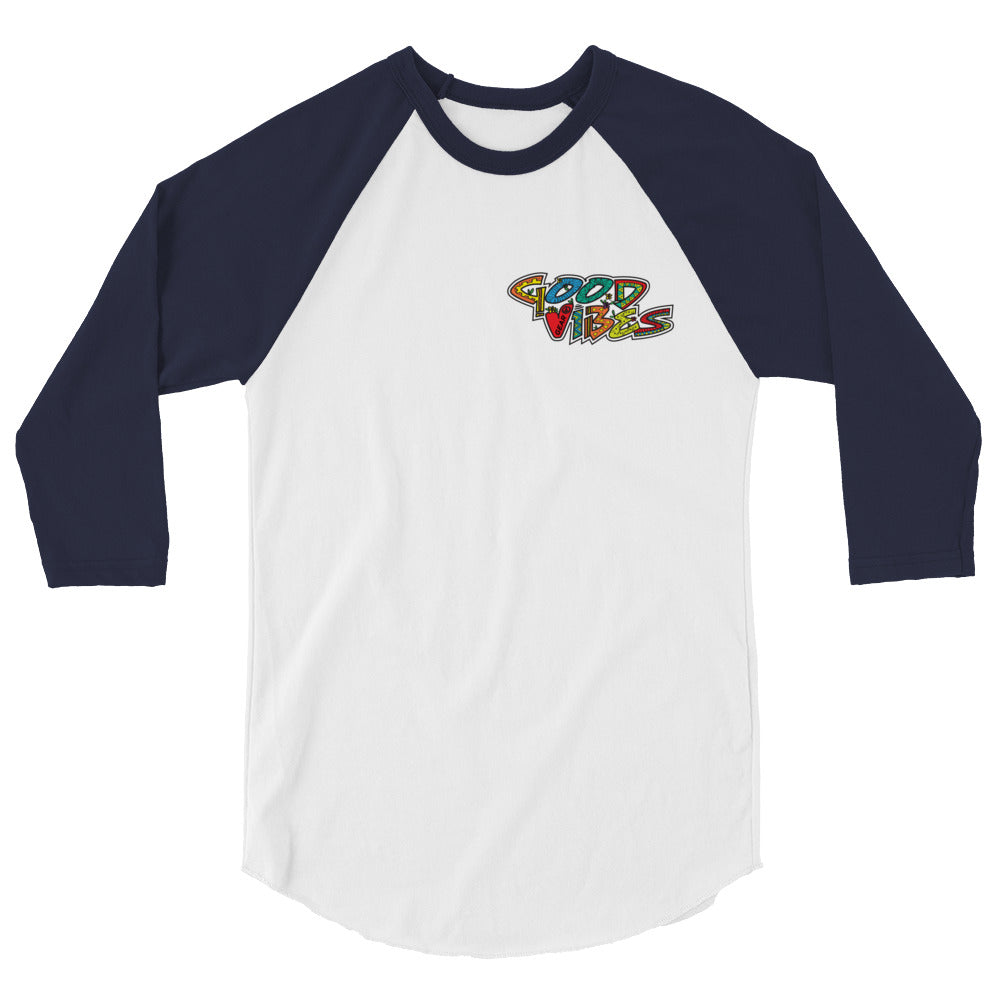 Good Vibes Gear 3/4 Sleeve Raglan Shirt