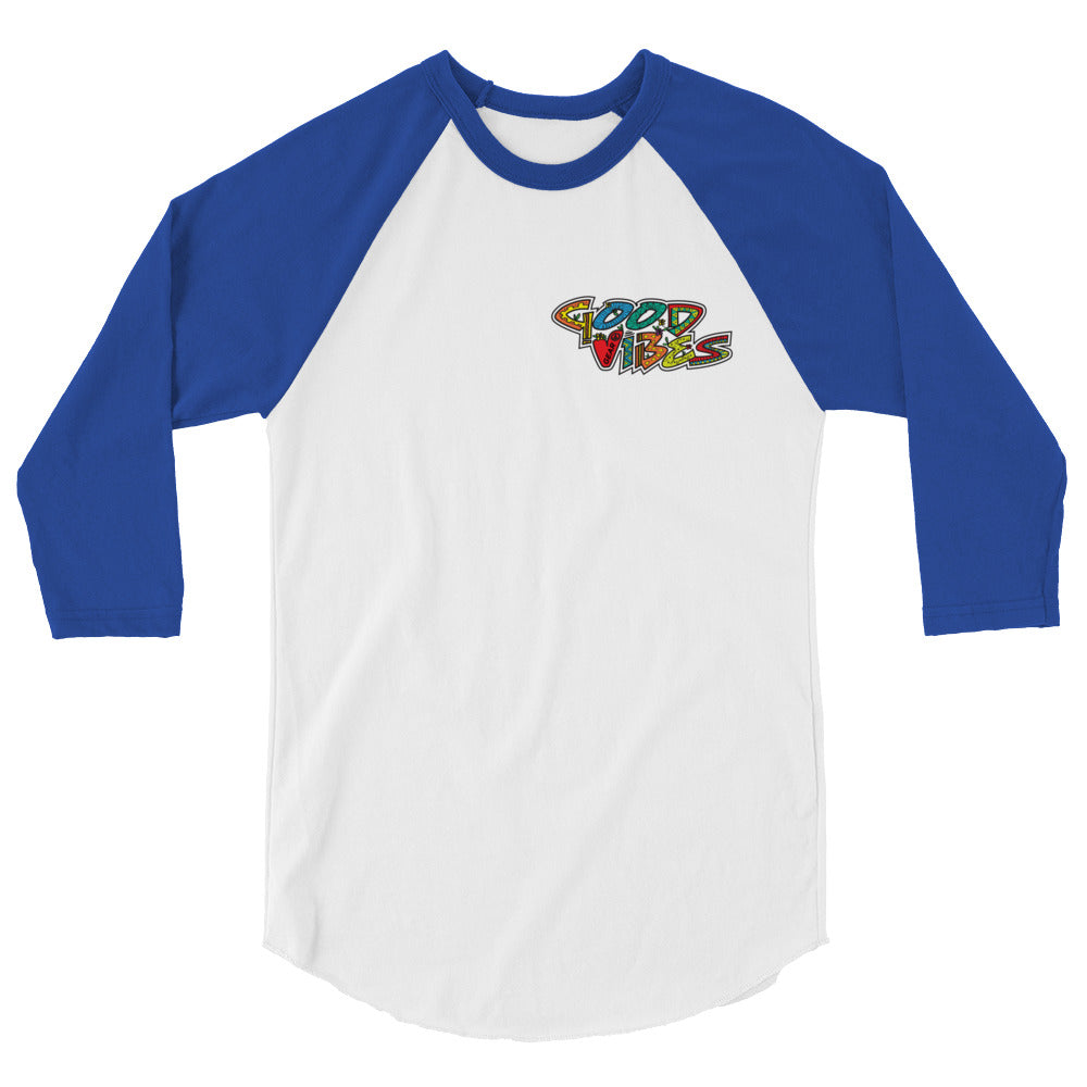 Good Vibes Gear 3/4 Sleeve Raglan Shirt