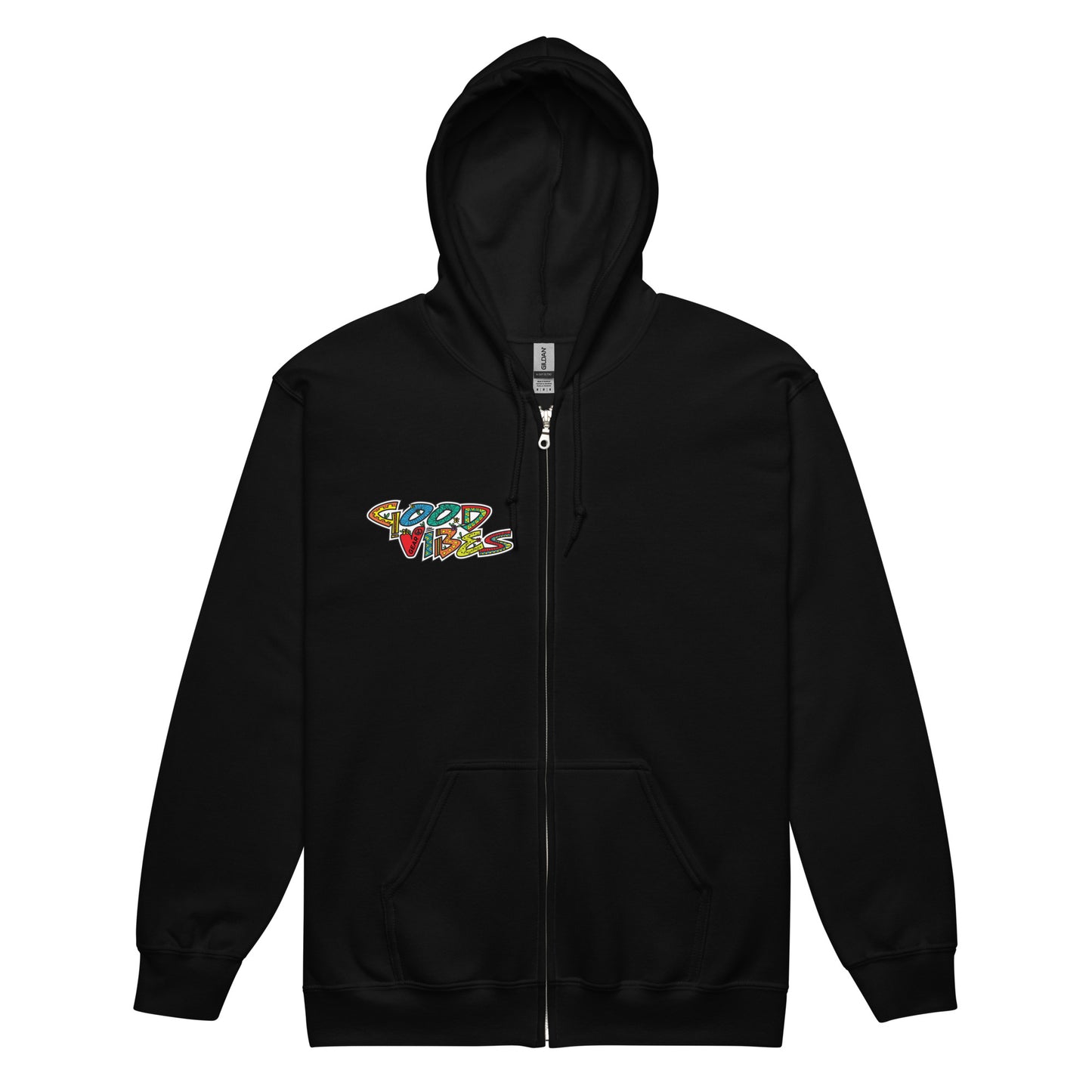 Good Vibes Gear unisex heavy blend zip hoodie