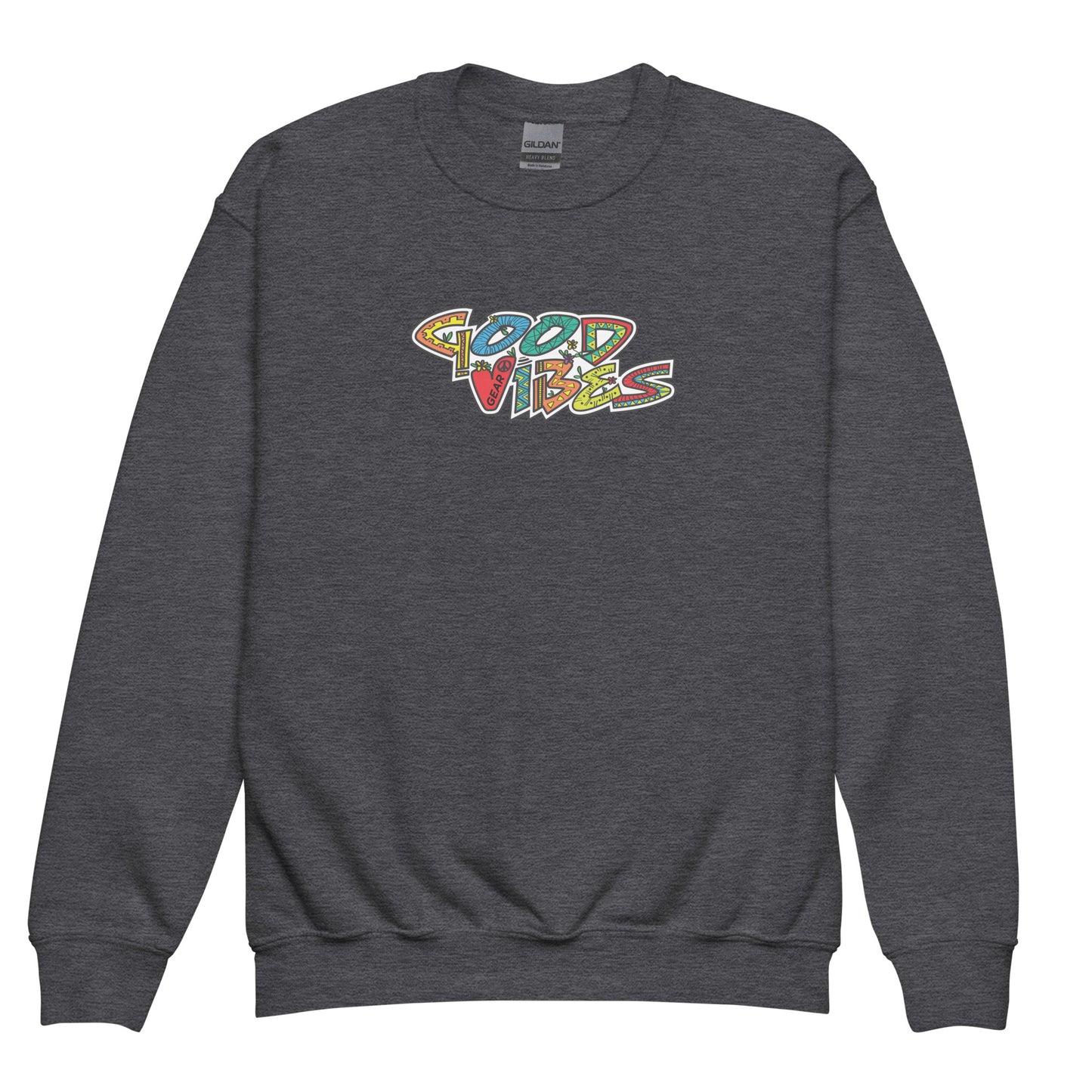 Good Vibes Gear Youth Crewneck Sweatshirt