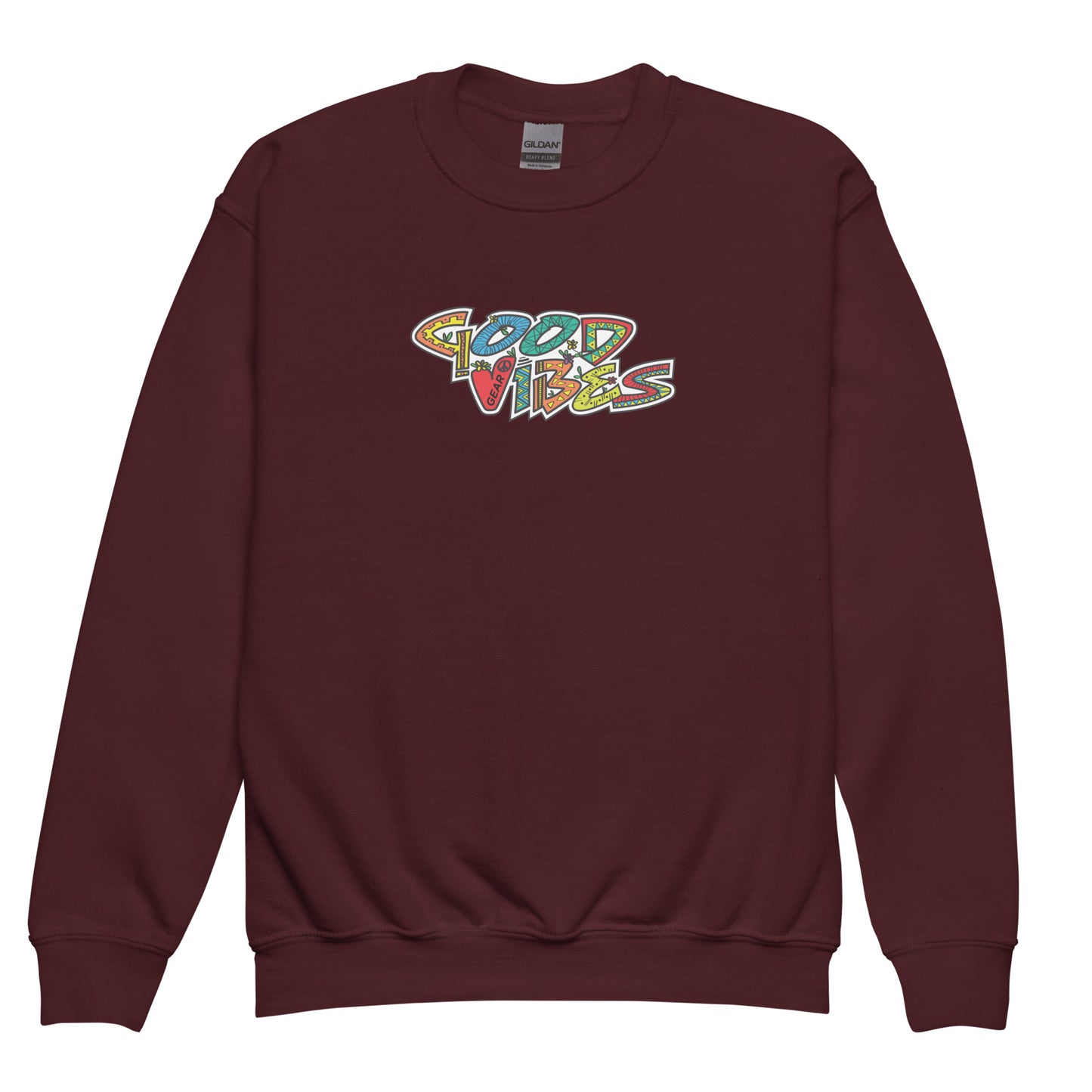 Good Vibes Gear Youth Crewneck Sweatshirt